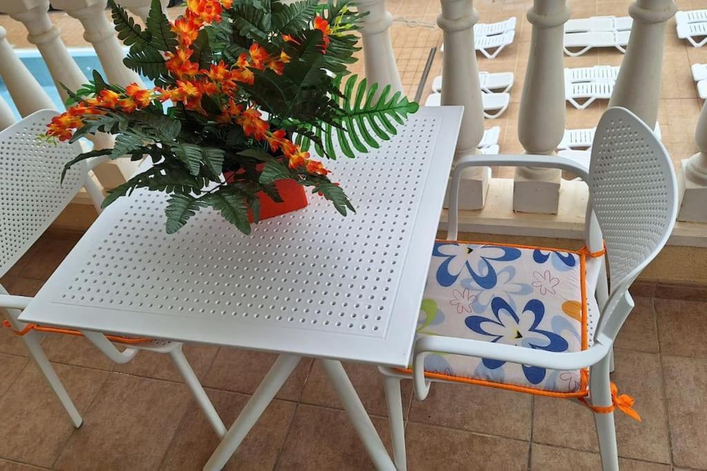 Tropical Apartment - Heated Pool Palm-mar Εξωτερικό φωτογραφία